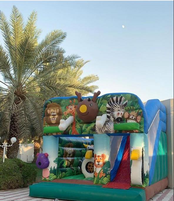 ‏لعبه هوائيه حديقه الحيوان 4×6