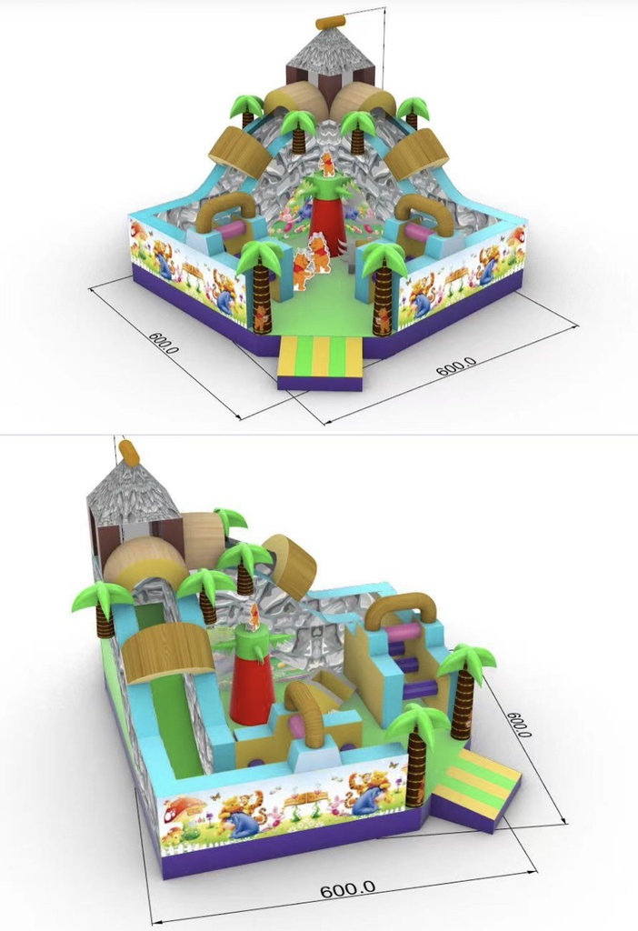 ‏لعبه هوائيه الدببه 6×6
